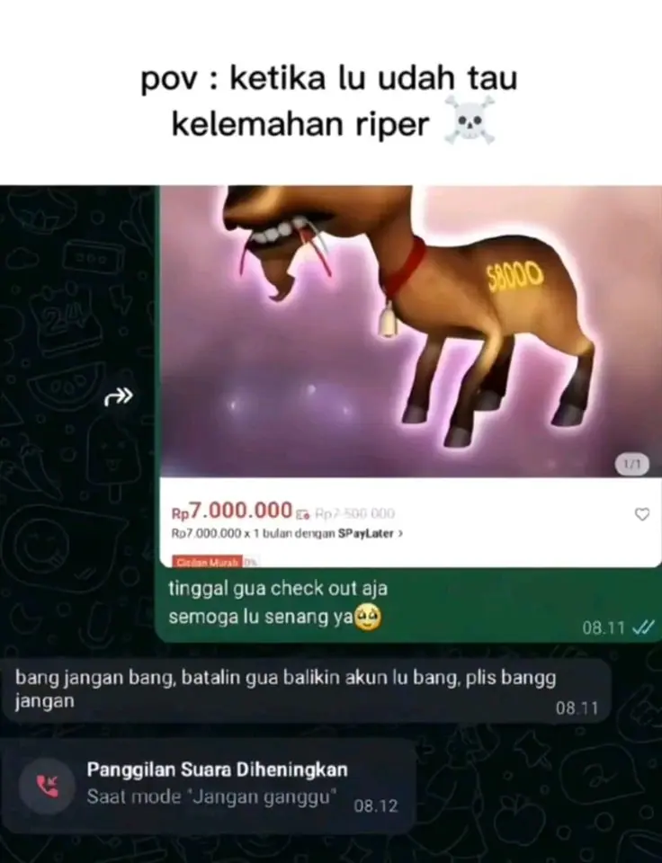Image shared by Anggota TutTut WukWuk