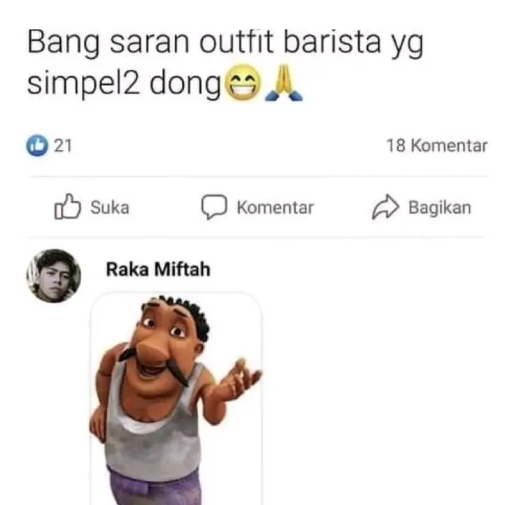 Image shared by Anggota TutTut WukWuk